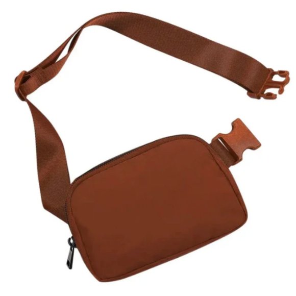 BELT BAG- BROWN - Picture 1 of 4